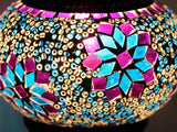 samiksha Turkish Mosaic Table Lamp with Bronze Finish - ACL2 - Samiksha's - Lighting - www.samiksha.com