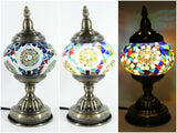 samiksha Turkish Mosaic Table Lamp with Bronze Finish - ACL4 - Samiksha's - Lighting - www.samiksha.com