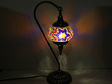 samiksha Hanging Swan Turkish Mosaic Table Lamp - ASL5 - Samiksha's - Lighting - www.samiksha.com