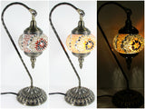 samiksha Hanging Swan Turkish Mosaic Table Lamp - ASL8 - Samiksha's - Lighting - www.samiksha.com
