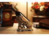 samiksha Vintage Look Silver Tone Wine Bottle Holder - Samiksha's - Wine bottle holder - www.samiksha.com