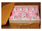 samiksha Classic 10 Piece Fine Porcelain Floral Tea Set - Samiksha's - Tea Sets - www.samiksha.com