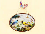 samiksha Blue Bird Paradise 3D Metal Wall Art - 2 Piece Horizontal Set - Samiksha's - Wall Art - www.samiksha.com