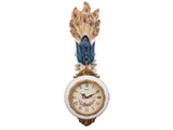samiksha Double Sided Hanging Peacock Clock - Samiksha's - Wall Clocks - www.samiksha.com