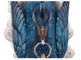 samiksha Double Sided Hanging Peacock Clock - Samiksha's - Wall Clocks - www.samiksha.com