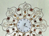 samiksha Antique look Metallic Copper Wall Clock - Samiksha's - Wall Clocks - www.samiksha.com